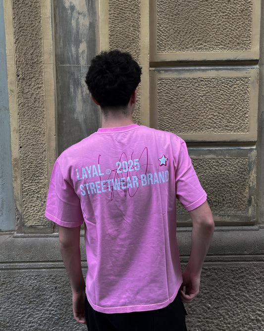 Camiseta "Essentials" Rosa