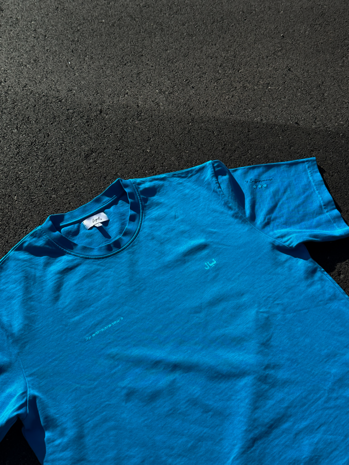 Camiseta "Entrepreneur's" Azul