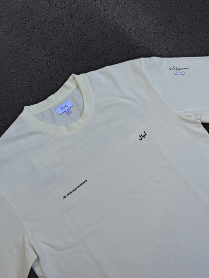 Camiseta "Entrepreneur's" Beige