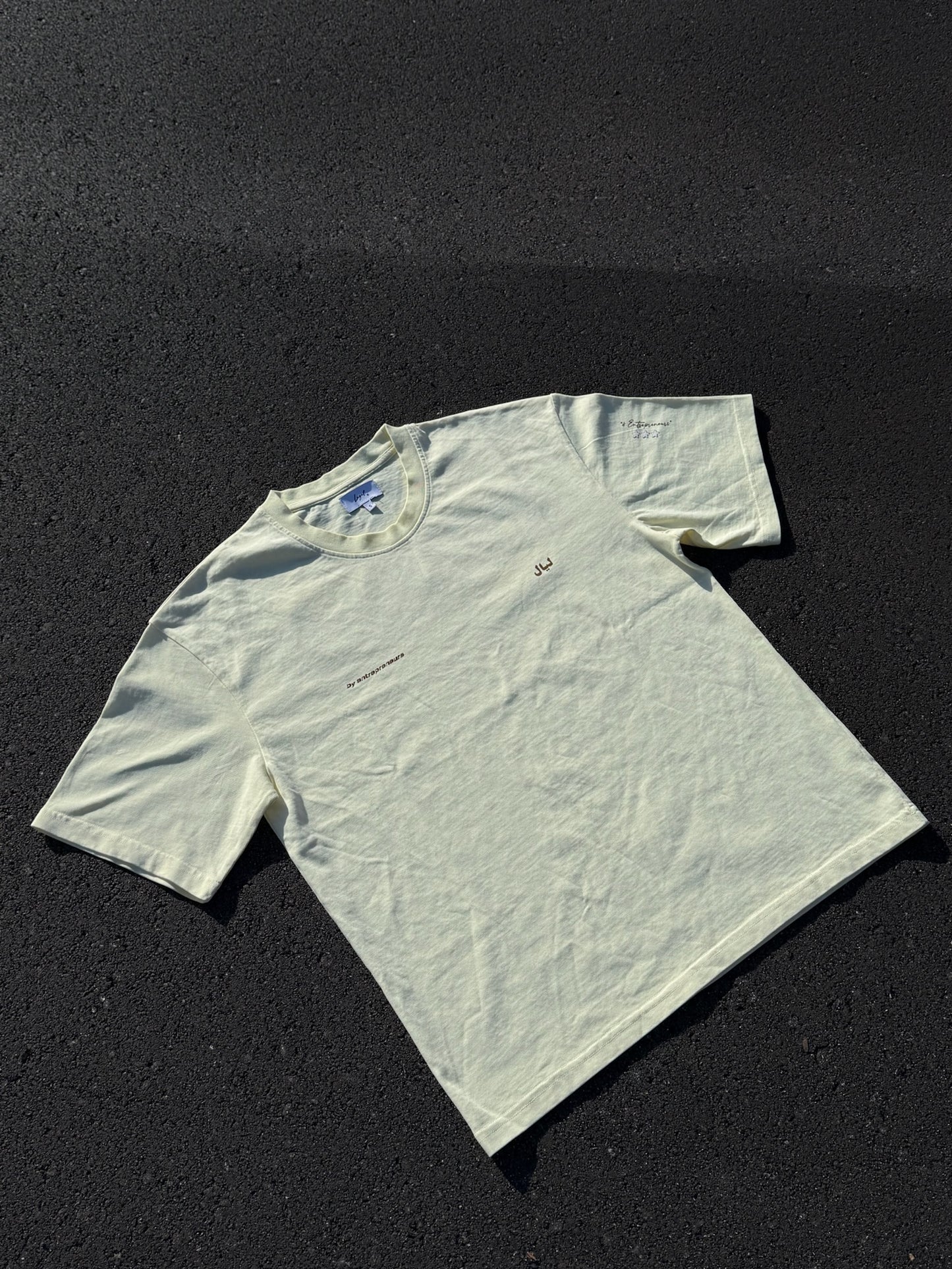 Camiseta "Entrepreneur's" Beige