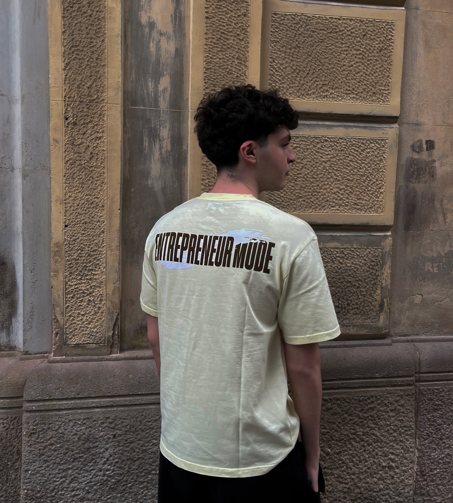 Camiseta "Entrepreneur's" Beige
